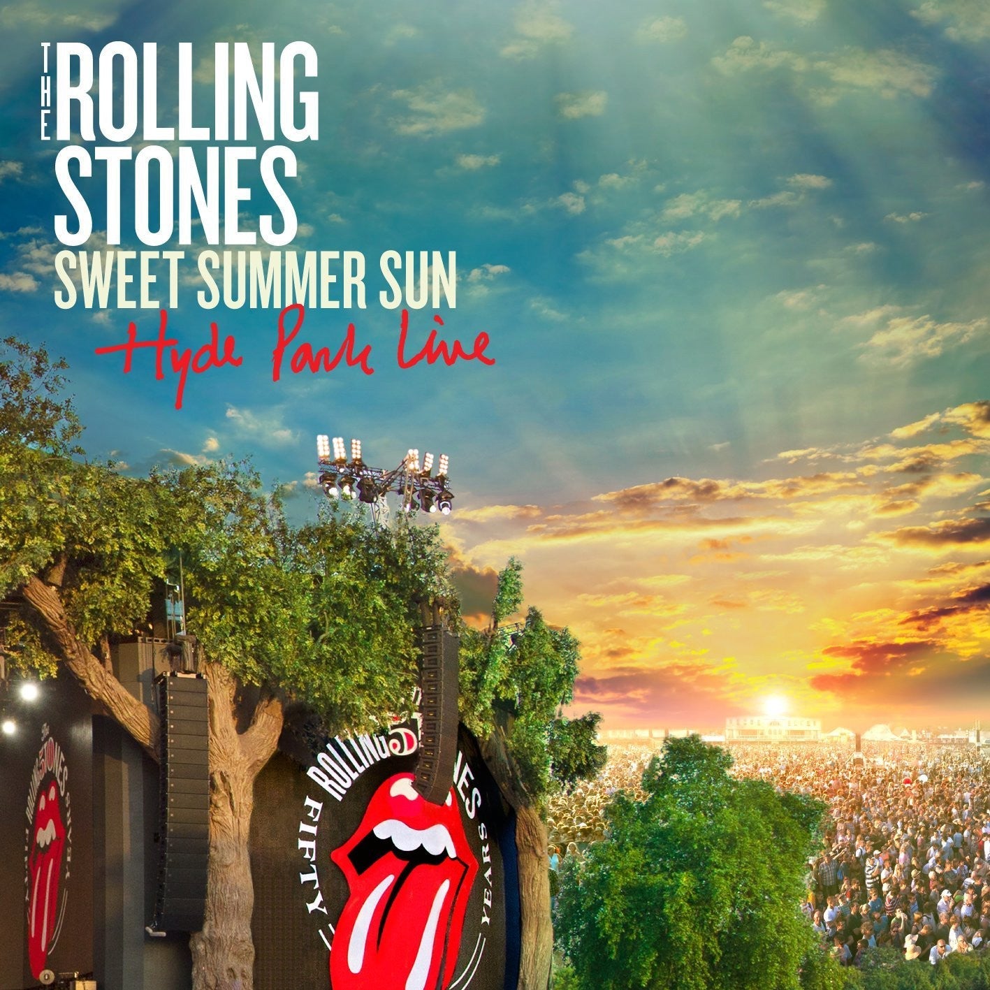 ROLLING STONES HYDE PARK LIVE 3 X LP VINYL 33RPM + DVD BOX SET 2013 NEW