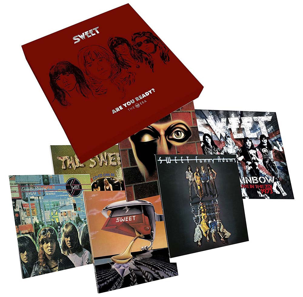 SWEET Are You Ready 7 LP Vinyl Box Set 2017