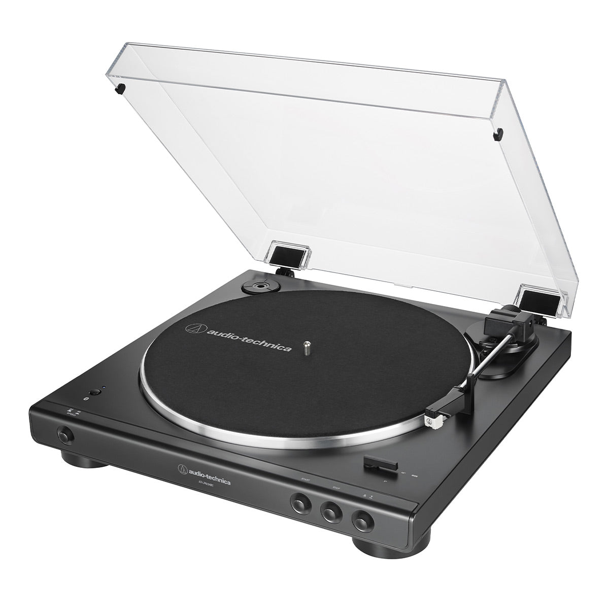 Audio-Technica AT-LP60XBT-BK Fully Automatic Belt-Drive Stereo Turntable with Bluetooth (Black)