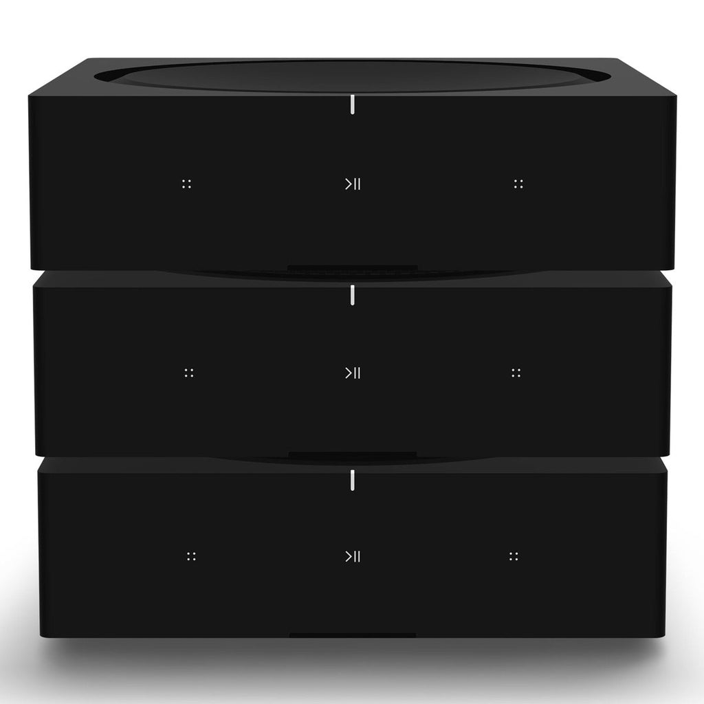 Victrola Stream Onyx Works with Sonos Wireless Turntable with Sonos Amp Wireless Hi-Fi Player