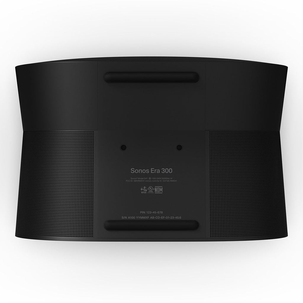 Victrola Stream Onyx Works with Sonos Wireless Turntable with 2-Speeds with Sonos Era 300 Wireless Smart Speaker (Black)