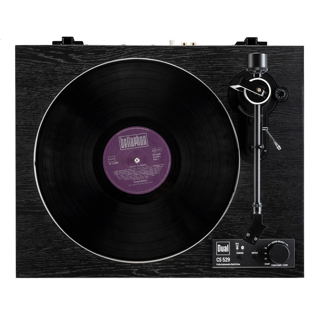 Dual CS 529 Fully Automatic 3-Speed Turntable with Bluetooth (Black Veneer)