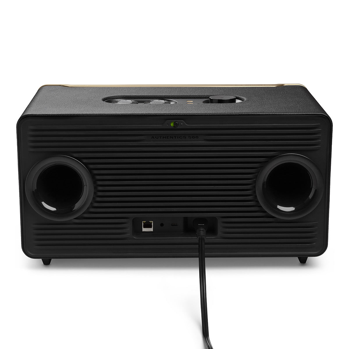 JBL Spinner BT Semi-Automatic Bluetooth Turntable with Authentics 500 Wireless Bluetooth Speaker (Black/Gold)