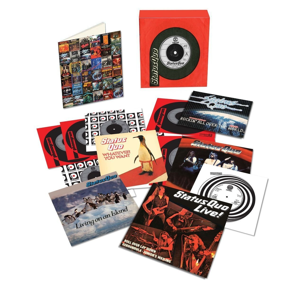 STATUS QUO 197279 Vinyl Singles Collection 7" Box Set 2017