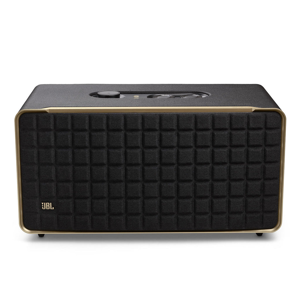 JBL Spinner BT Semi-Automatic Bluetooth Turntable with Authentics 500 Wireless Bluetooth Speaker (Black/Gold)